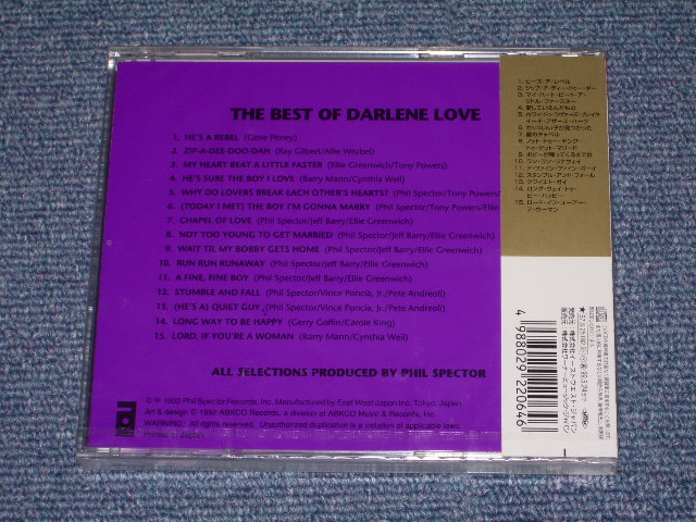 Photo: DARLEN LOVE - THE BEST OF / 1997 JAPAN Sealed CD