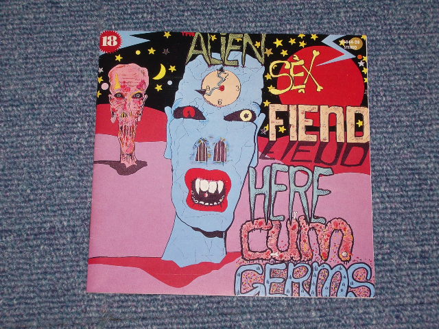 Photo1: ALIEN SEX FIEND - HERE CUM GERMS+SINGLES  /  1988 JAPAN Promo ORIGINAL Used  CD 