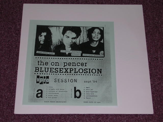 Photo1: JON SPENCER BLUESEXPLOSION, THE - BLUES IS NO.1!(10inch LP)