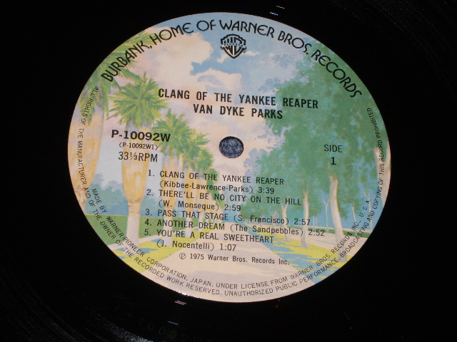 Photo: VAN DYKE PARKS - CLANG of the YANKEE REAPER / 1975 JAPAN LP With OBI 