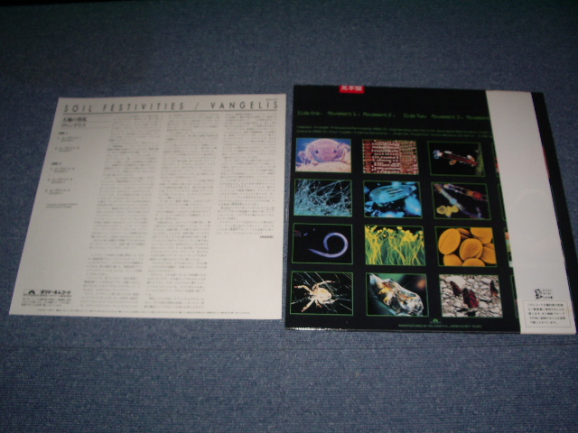 Photo:  VANGELIS - FESTIVITIES   / 1984 JAPAN White Label Promo Used  LP With OBI 