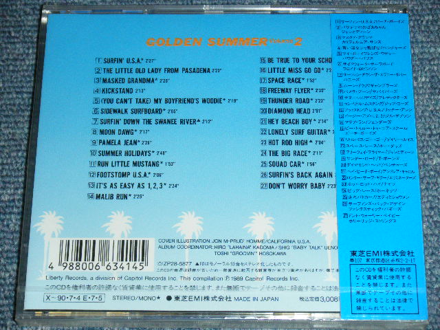 Photo: V.A. OMNIBUS ( VENTURES, BEACH BOYS, JAN&DEAN,HONEYS & MORE ) - GOLDEN SUMMER VOL.2  / 1989 JAPAN ORIGINAL Brand New Sealed CD 