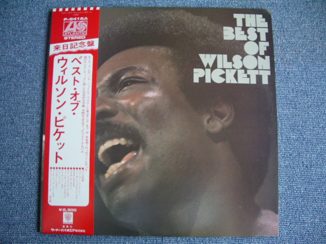 Photo1: WILSON PICKETT  - THE BEST OF  / 1974 JAPAN ORIGINAL ? LP+OBI