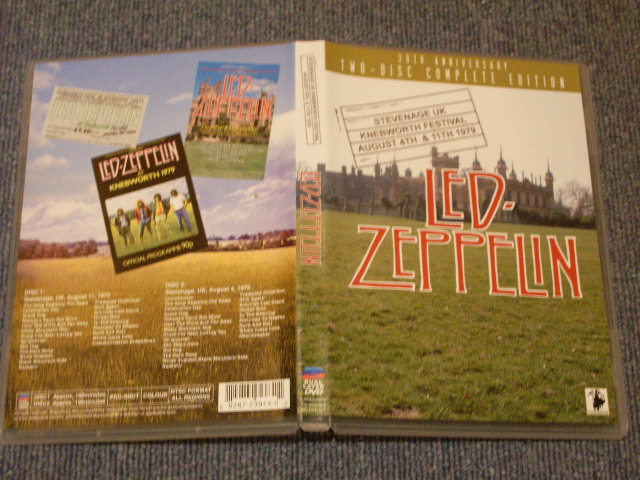 Photo1: LED ZEPPELIN  - KNEBWORTH 1979  30TH ANNIVERSARY TWO DISC / BRAND NEW COLLECTORS 2xDVD 