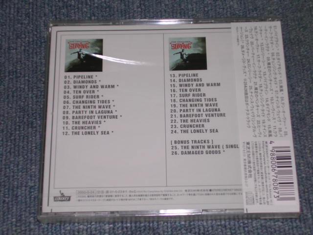 Photo: THE VENTURES - SURFING  ( MONO & STEREO 2 in 1 + Bonus )  / 2000 JAPAN Sealed CD 