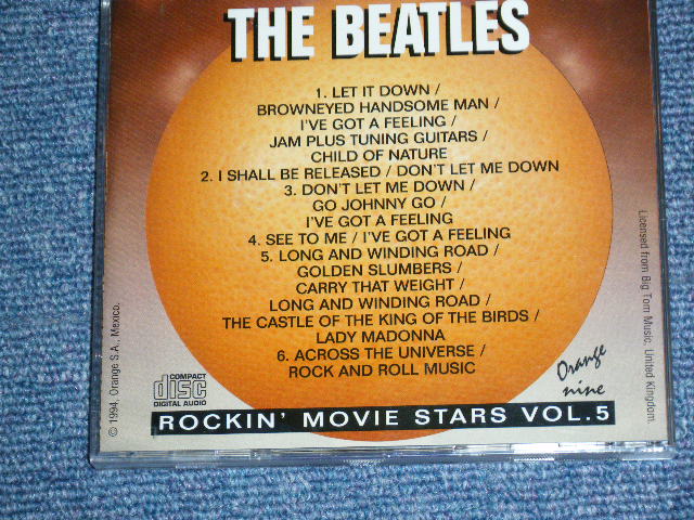 Photo: THE BEATLES -  ROCKIN' MOVIE STARS VOL.5 / Used COLLECTOR'S CD 