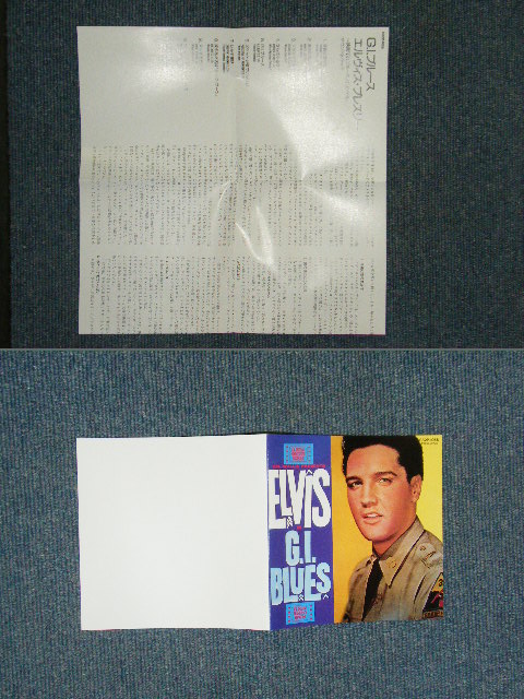 Photo: ELVIS PRESLEY - G. I. BLUES / 1986 JAPAN Original 1st Press 3200 YEN Mark Used CD With OBI 