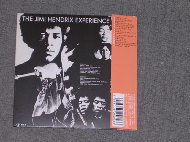 Photo: JIMI HENDRIX - ARE YOU EXPERIENCED?  / 2000 JAPAN Mini-LP Paper-Sleeve CD used With OBI 