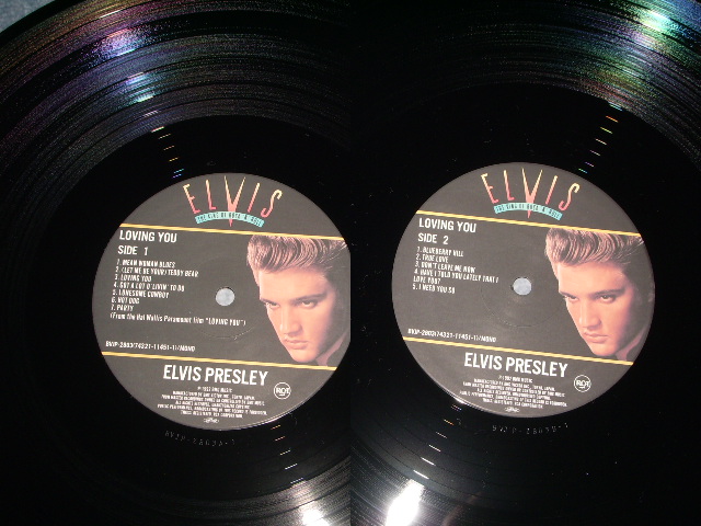 Photo: ELVIS PRESLEY - LOVING YOU    / 1992 JAPAN Reissue LP With OBI 