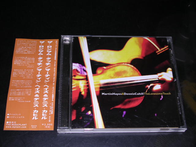 Photo1: MARTIN HAYES & DENNIS CAHILL - THE LONESOME TOUCH  / 1997 used CD With OBI ( US PRESS+ JAPAN OBI&LINNER )