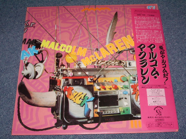 Photo1: MALCOLM MCLAREN - DUCK ROCK  / 1983 JAPAN Original LP With OBI+LINNER