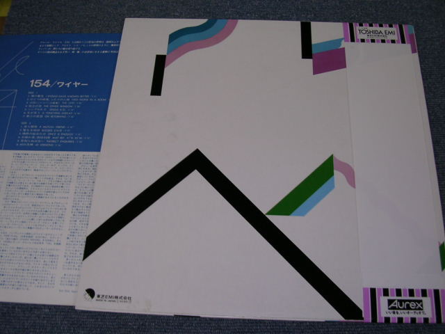 Photo: WIRE - 154 / 1979 JAPAN WHITE LABEL PROMO MINT-LP With OBI  