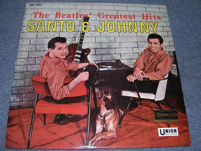 Photo1: SANTO & JOHNNY - THE BEATLES' GREATEST HITS  /  1960s  JAPAN ORIGINAL LP 