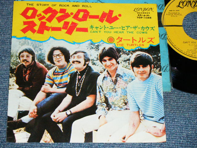 Photo1: THE TURTLES - THE DTORY OF ROCK AND ROLL  / 1968 JAPAN ORIGINAL Used 7" Single