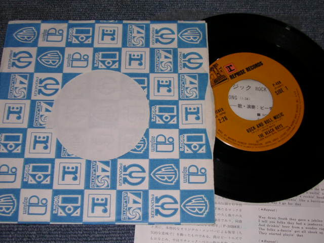 Photo: THE BEACH BOYS - ROCK AND ROLL MUSIC / 1976 JAPAN ORIGINAL used 7"Single