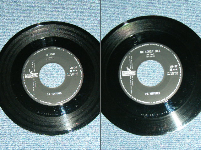 Photo: THE VENTURES  - TELSTAR  ( 330 Yen Mark : Ex-/Ex++ ) / 1962 JAPAN ORIGINAL Used 7" Single 