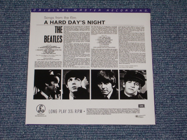 Photo: THE BEATLES -  A HARD DAYS NIGHT   ( MOBILE FIDELITY STYLE JACKET , STEREO VERSION ) / Brand New  COLLECTOR'S Mini-LP PAPER SLEEVE CD 