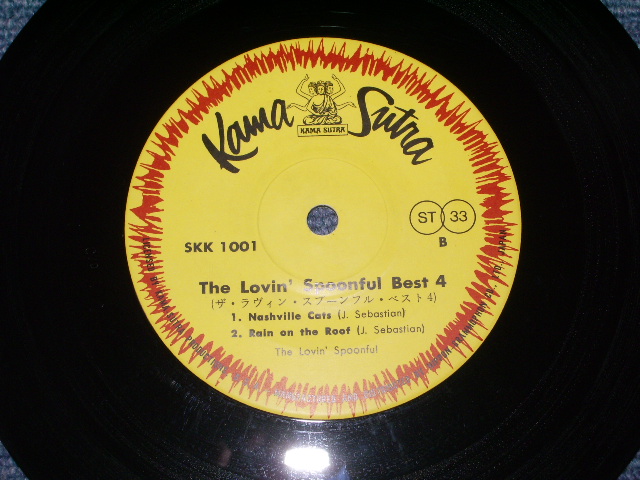 Photo: THE LOVIN' SPOONFUL - BEST 4 / 1967 JAPAN ORIGINAL 7"33EP  With PICTURE SLEEVE 