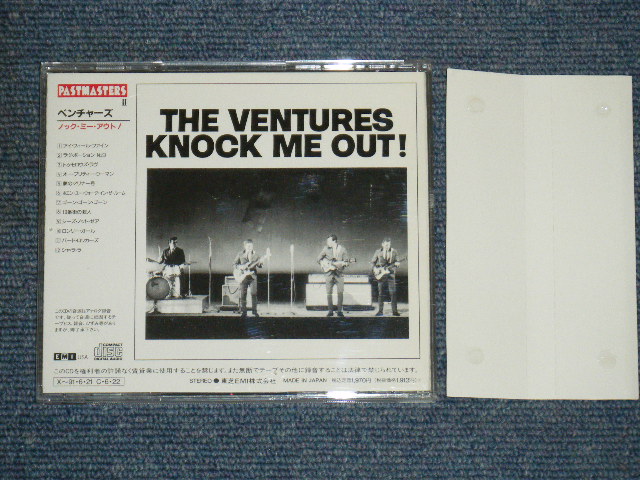 Photo: THE VENTURES - THE VENTURES KNOCK ME OUT  / 1990 JAPAN Used CD With OBI 