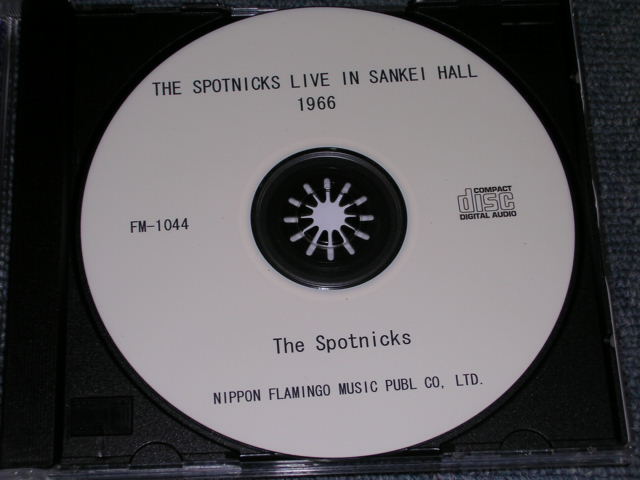 Photo: THE SPOTNICKS -LIVE IN JAPAN 1966  / JAPAN ONLY Limited BRAND NEW  CD-R  