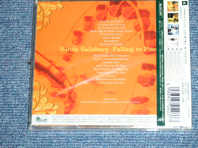 Photo: SANDY SALISBURY  ( of MILLENNIUM : CURT BOETTCHER )  - FALLING TO PIECES  / 2000  JAPAN  ORIGINAL Brand New  Sealed  CD