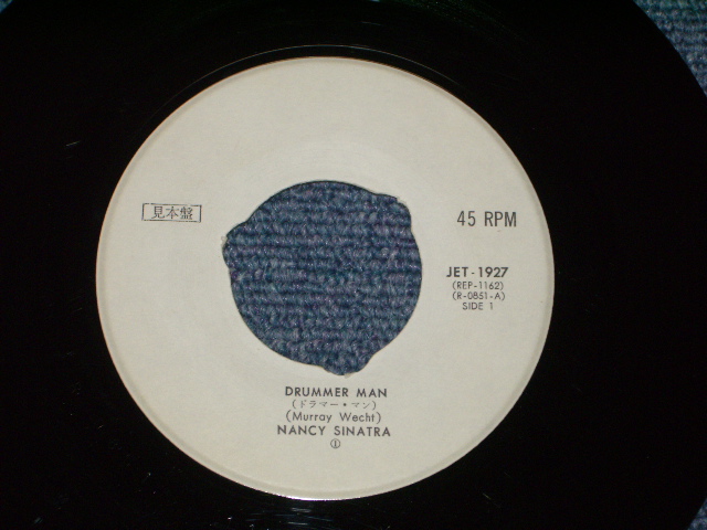 Photo: NANCY SINATRA - DRUMMER MAN / 1969 JAPAN ORIGINAL White Label Promo  Used 7" Single
