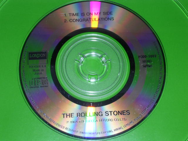 Photo: ROLLING STONES - TIME IS ON MY SIDE ( JAPAN ONLY SINGLE CD ) / 1990 JAPAN ORIGINALUsed CD Single 