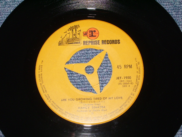 Photo: NANCY SINATRA -  THE HIGHWAY SONG / 1970 JAPAN ORIGINAL 7" Single 