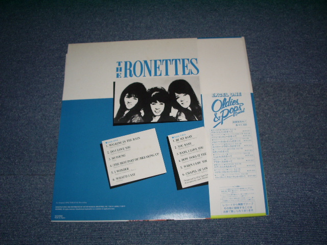 Photo: THE RONETTES - THE BEST OF ( STEREO VERSION ) / 1981 JAPAN Used LP With OBI 