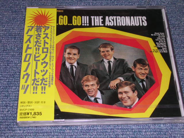 Photo1: THE ASTRONAUTS -  GO...GO...GO!!! / 1997 JAPANE Brand New Sealed CD