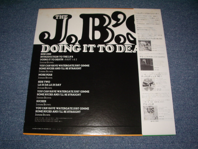 Photo: THE J.B.'S (Back Bnad  of JAMES BROWN ) - DOING IT TO DEATH  / 1974JAPANORIGINAL Used  LP+Obi 