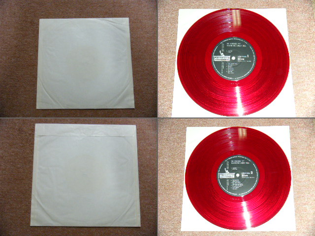 Photo: THE VENTURES -  TELSTAR & THE LONELY BULL ( 10" LP )  / 1962? JAPAN ORIGINAL RED WAX/Vinyl  used  10"LP With OBI 