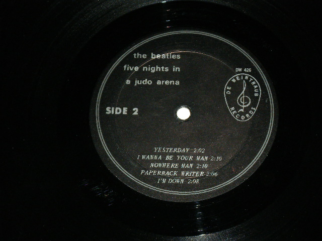Photo: THE BEATLES - FIVE NIGHTS IN A JUDO ARENA  THE BEATLES ON STAGE IN JAPAN /  COLLECTORS ( BOOT ) LP
