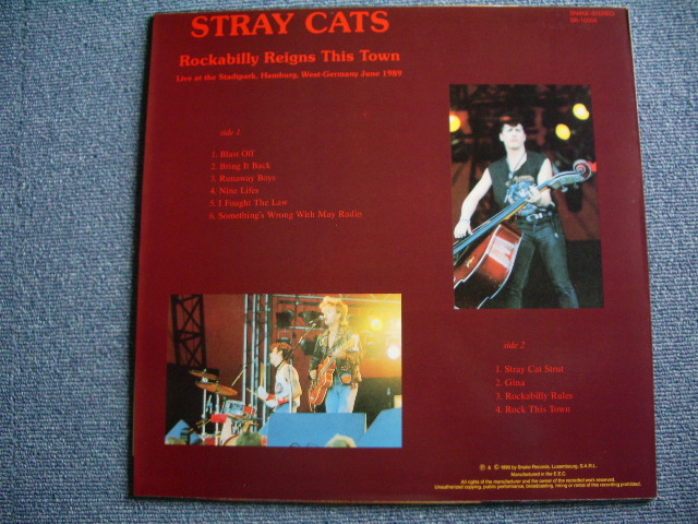 Photo: STRAY CATS - ROCKABILLY REIGNES THIS TOWN  / COLLECTORS ( BOOT ) LPN BRAND NEW DEAD STOCK 