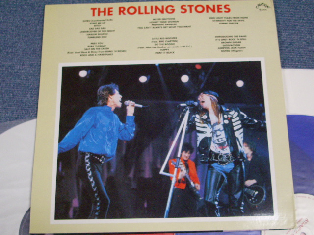 Photo: ROLLING STONES - ATLANTIC CITY /  BOOT 3 LP  COLORED VINYL 