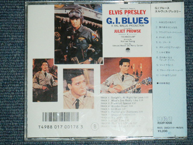 Photo: ELVIS PRESLEY - G. I. BLUES / 1986 JAPAN Original 1st Press 3200 YEN Mark Used CD With OBI 