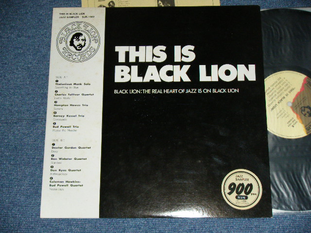 Photo1: V.A. OMNIBUS - THIS IS BLACK LION  JAZZ SAMPLER /1970's JAPAN ORIGINAL Used LP