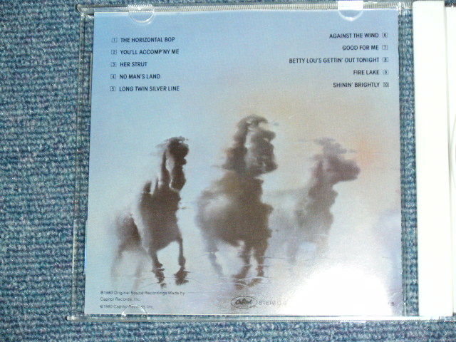 Photo: BOB SEGER & THE SILVER BULLET BAND - AGAINST THE WIND  / 1994 JAPAN  ORIGINAL PROMO Used CD With OBI 