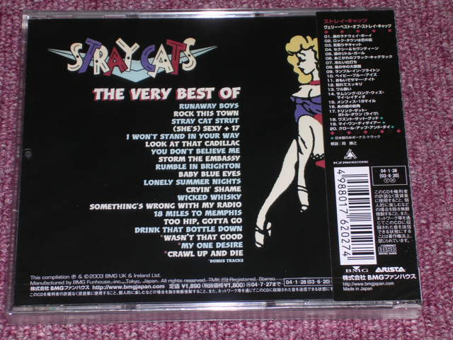 Photo: STRAY CATS ストレイ・キャッツ  - THE VERY BEST OF  / 2003 JAPAN Only ORIGINAL Brand New Sealed  CD 