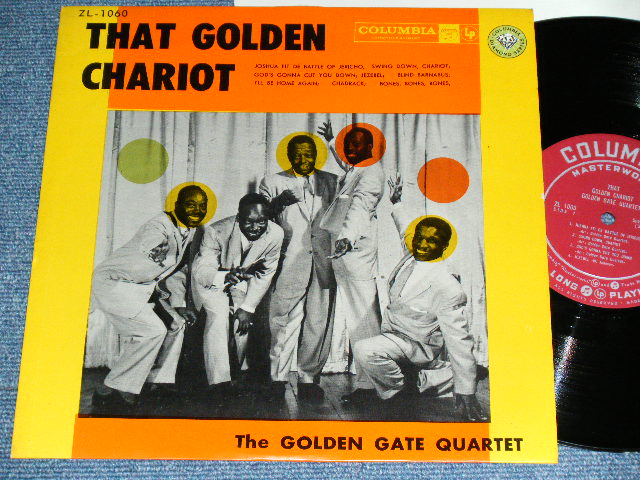 Photo1: THE GOLDEN GATE QUARTET - THAT GOLDEN CHARIOT ( 10" LP ) / 19?? JAPAN ORIGINAL Used 10"LP