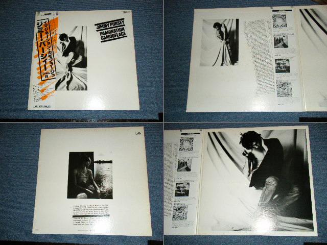 Photo: JIMMY PURSEY (of SHAM 69) - IMAGINATION CAMOUFLAGE / 1981 JAPAN White Label Promo ORIGINAL Used  LP With OBI