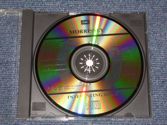 Photo: MORRISSEY (Of SMITHS )- INTERESTING DRUG (砲台：インターナショナル・プレイボーイ）/  1989 JAPAN ORIGINAL Used  CD 