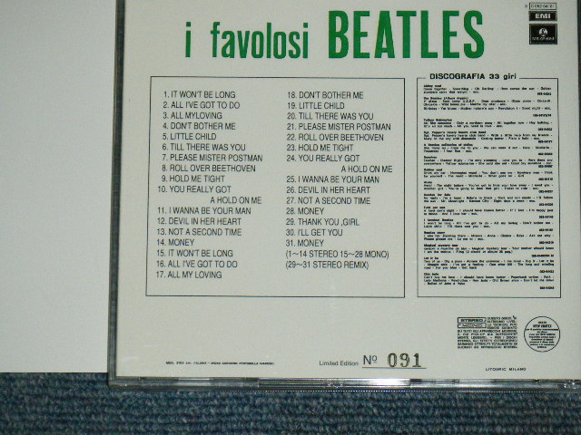 Photo: THE BEATLES - I FAVOLOSI  / Used COLLECTOR'S CD 