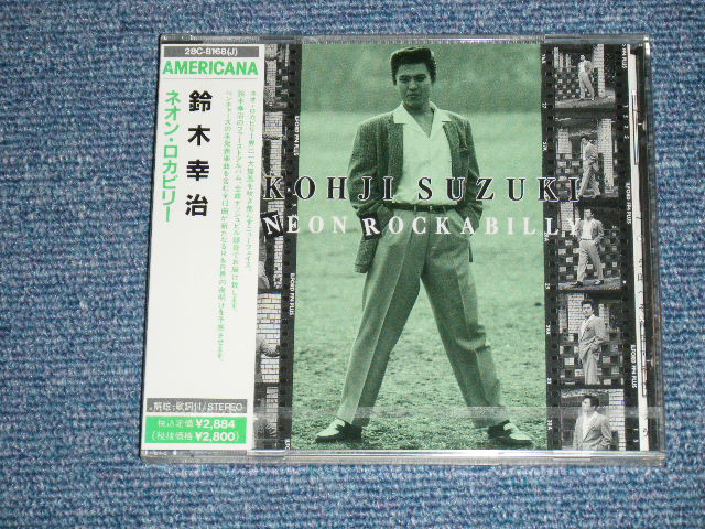 Photo1: KOHJI SUZUKI - NEON ROCKABILLY (  (Included Songs by THE VENTURES ) / 1993 JAPAN ONLY ORIGINAL Sealed CD 