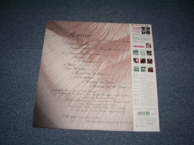 Photo: EDDIE HIGGINS TRIO - AMOR  / 2006 JAPAN Limited 200 Glam Heavy Weight REISSUE LP + OBI 