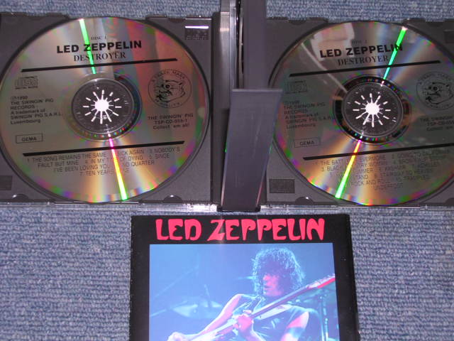 Photo: LED ZEPPELIN - DESTROYER / 1990 RELEASE COLLECTORS 2CD's