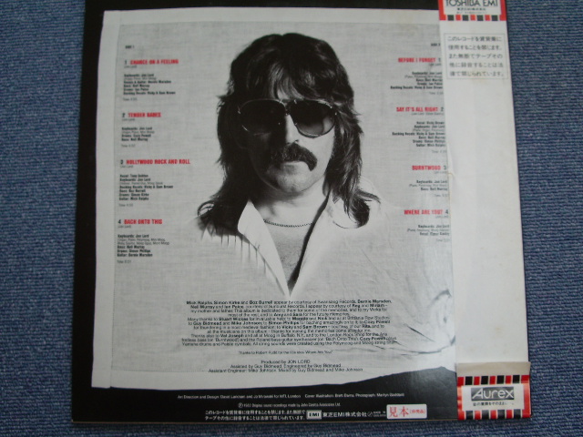 Photo: JON LORD ( DEEP PURPLE ) - BEFORE I FORGET  /  1982 JAPAN WHITE LABEL PROMO LP w/OBI 