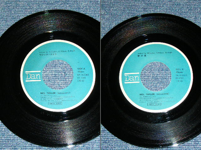 Photo: MEL TAYLOR of THE VENTURES - MAGIC NIGHT ( MINT-/Ex+++ ) / 1972 JAPAN ORIGINAL 7"SINGLE 