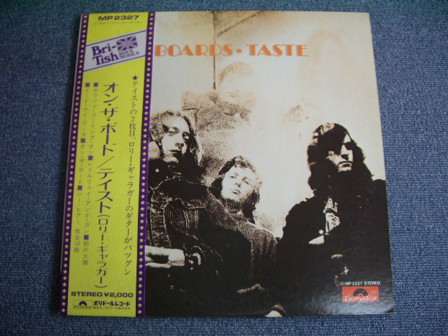 Photo1: TASTE ( RORY GALLAGHER )- ON THE BOARDS  / 1973 JAPAN  LP + OBI 