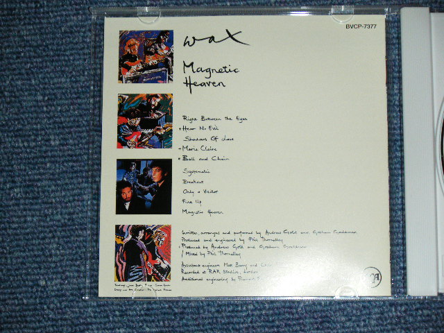 Photo: WAX ( ex: 10CC ) - MAGNETIC HEAVEN / 1995 JAPAN  Used  CD  With OBI 